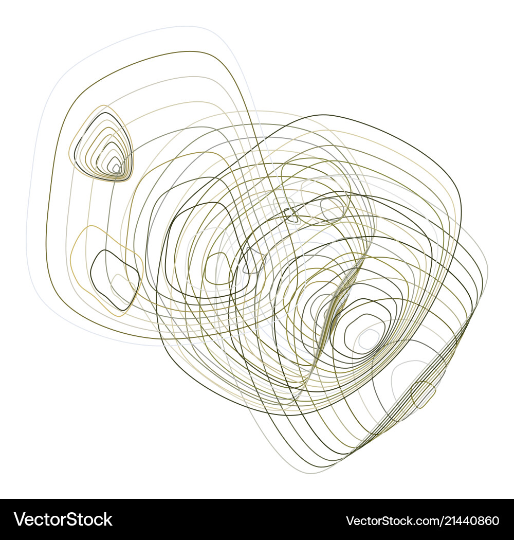 Abstract geometric background with shape of path vector image