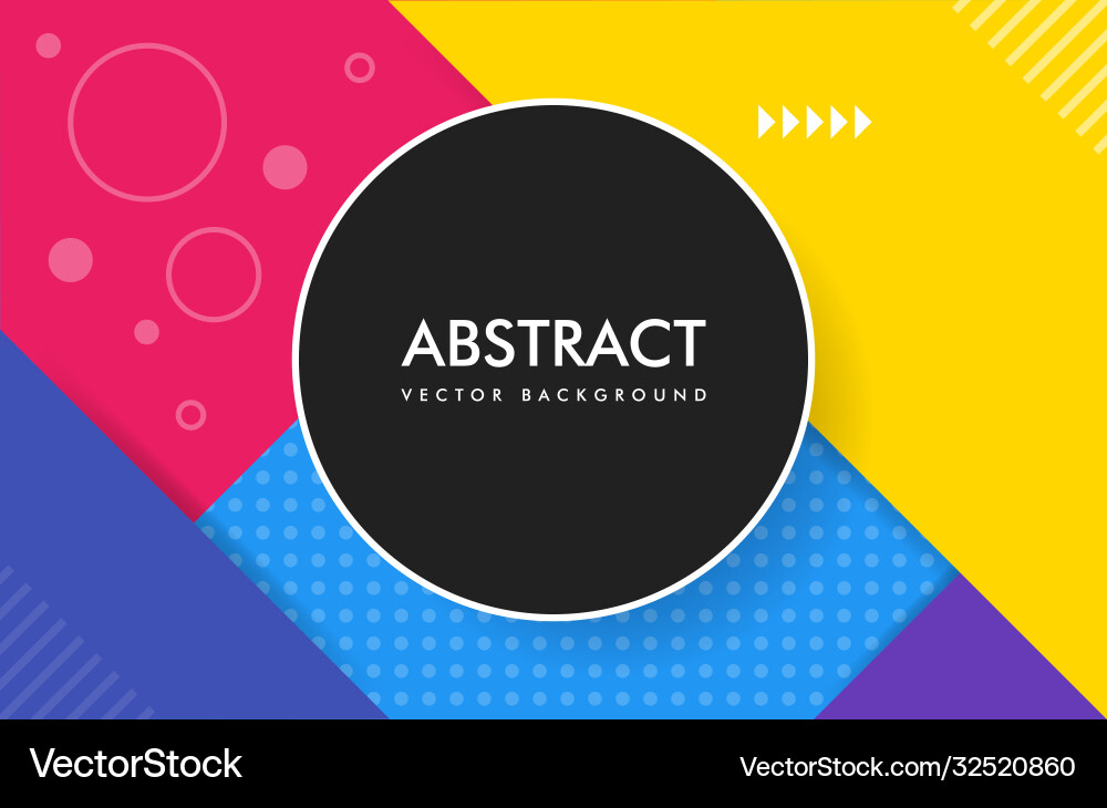 Abstract material design color background vector image