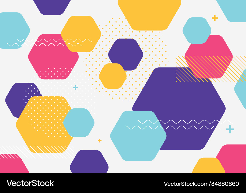 Abstrakte bunte geometrische Formen Hintergrund Abstrakte bunte geometrische Formen Hintergrund vektorbild