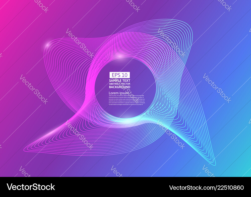Colorful color line waves abstract background Colorful color line waves abstract background vector image