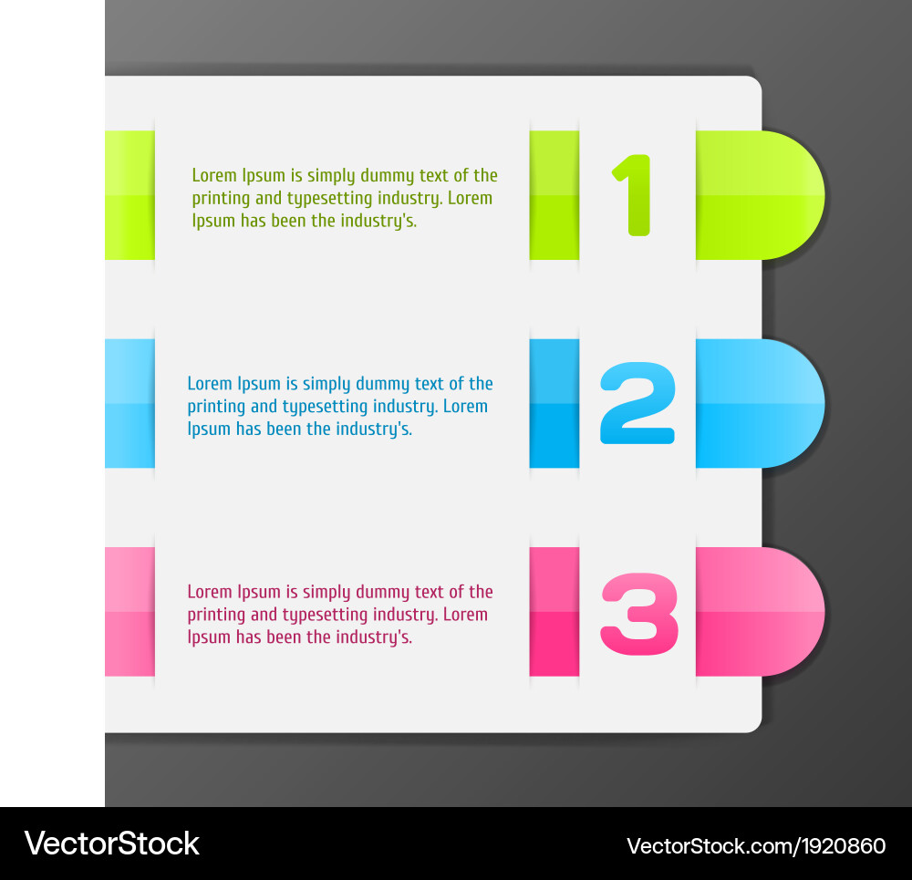 Progress background Vector Image