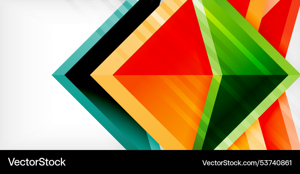 Arrows with 3d effect abstract background Arrows with 3d effect abstract background vector image