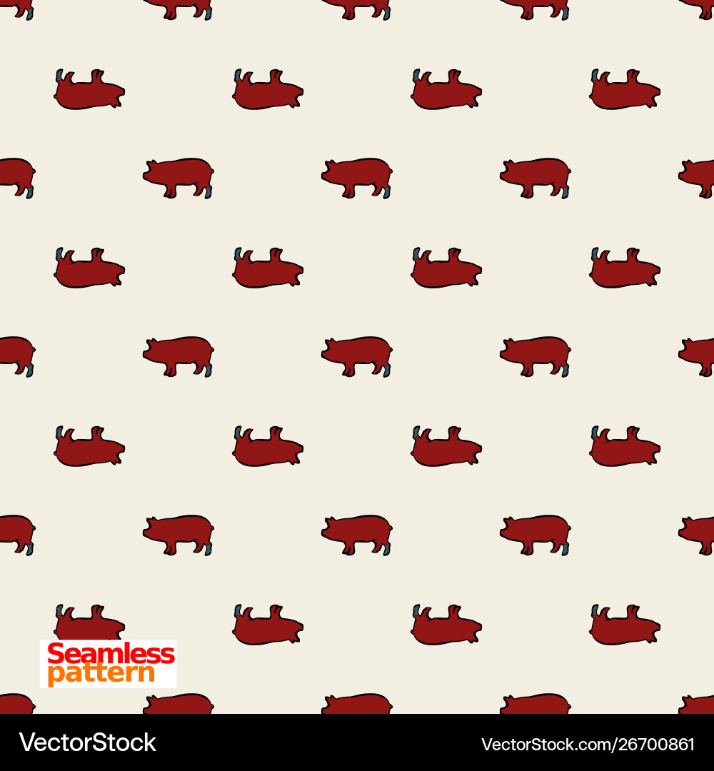 Seamless pattern vector image