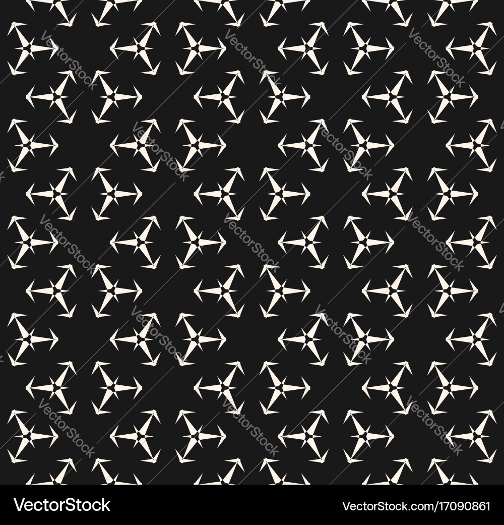 Texture seamless pattern with triangular shapes vector image