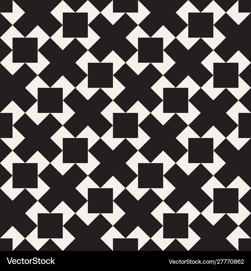 Abstract Geometric Tiling Pattern vector image
