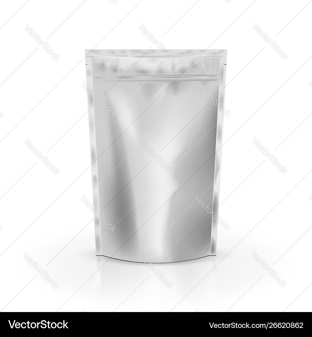 Blankfolien-Food- oder Getränkebeutelverpackung mit Ventil Blankfolien-Food- oder Getränkebeutelverpackung mit Ventil vektorbild