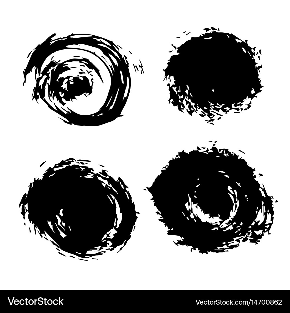 Ink Splatters & Blobs Vektorbild