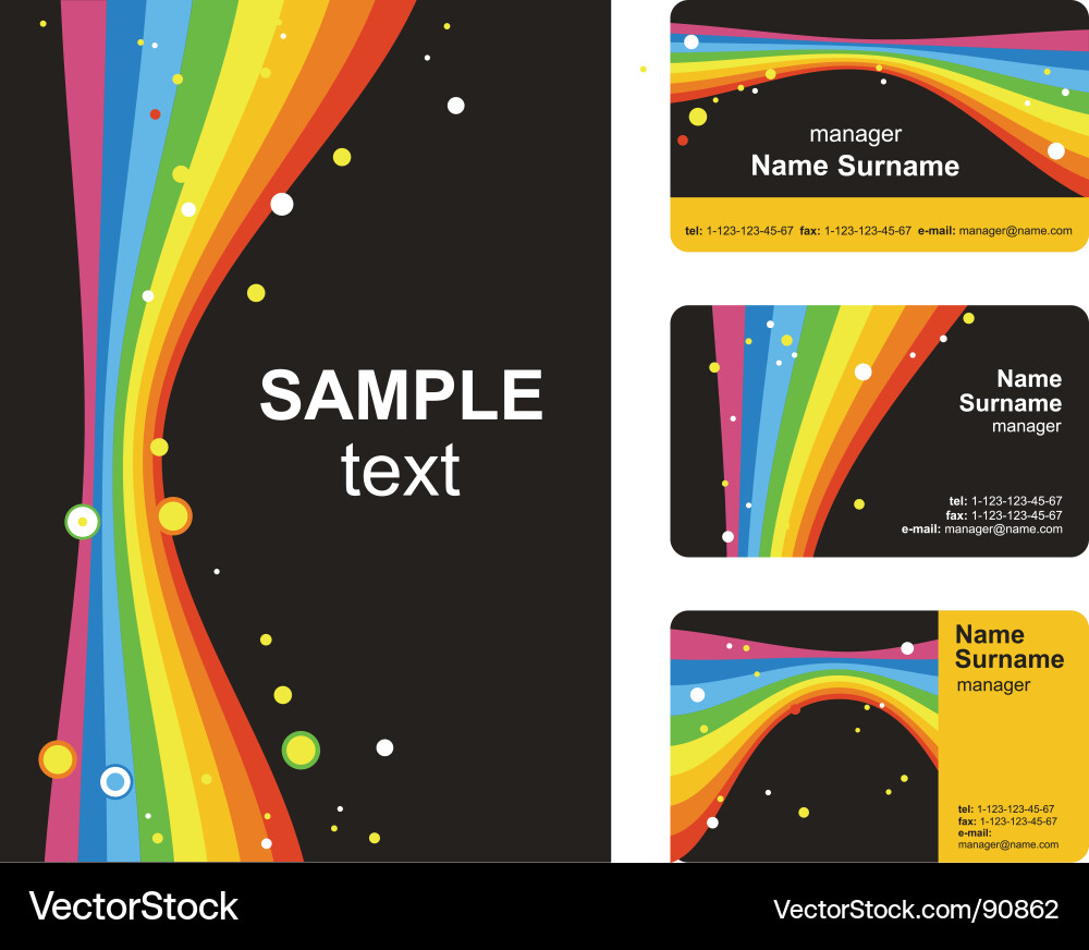Template Vector Image