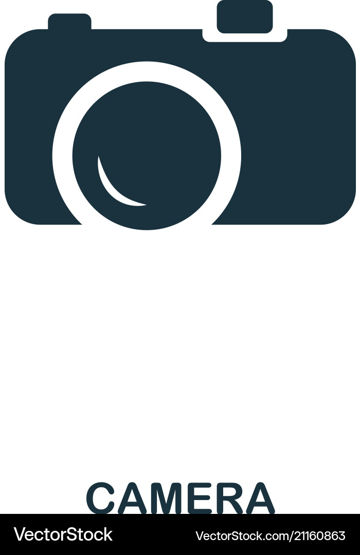 Camera icon mobile app printing web site Camera icon mobile app printing web site Vector Image