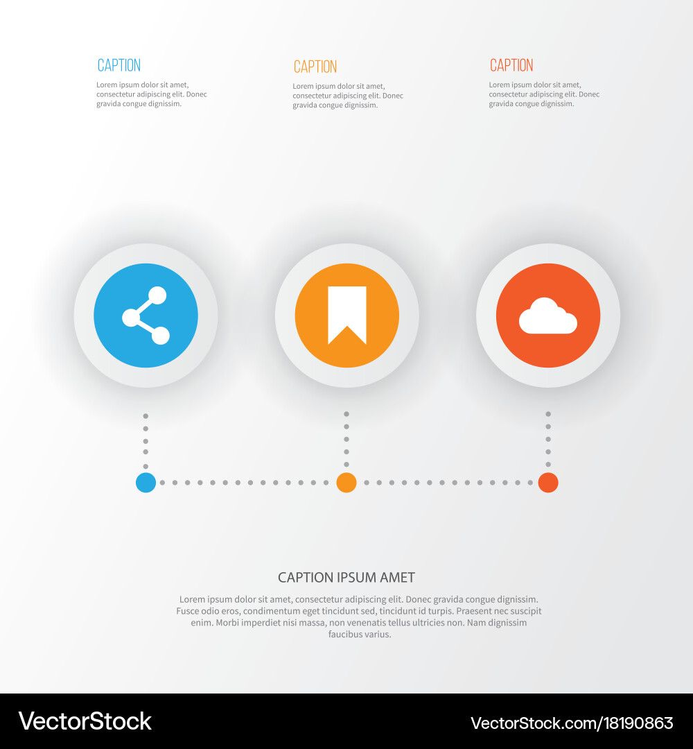 Internet icons set collection of publish flag Vector Image