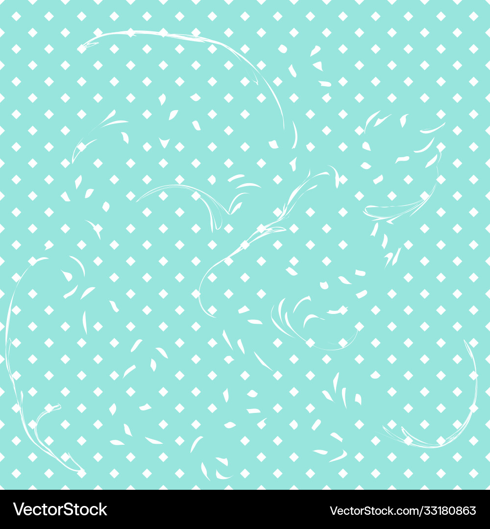 Seamless pattern from triangles a Vector Image
