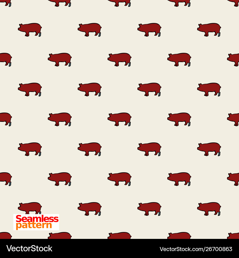 Seamless pattern vector image