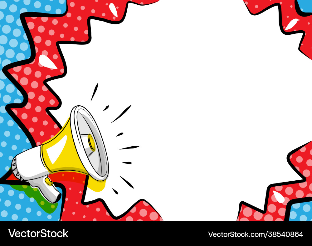 Colorful design displaying important message Colorful design displaying important message vector image