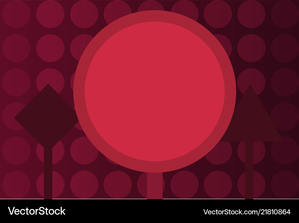 Flat design business empty Flat design business empty vector image