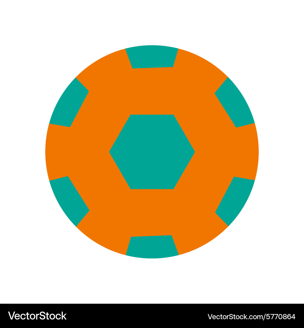 Flat with shadow icon and mobile application Vector Image