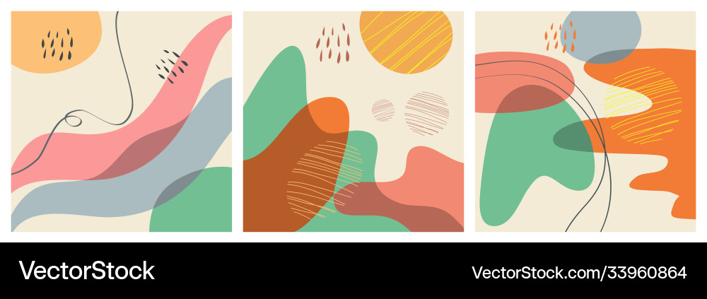 Hand drawn various shapes and objects Hand drawn various shapes and objects vector image