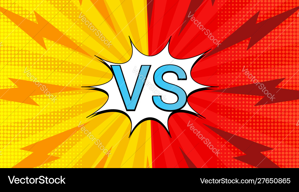 Fight and duel colorful background Fight and duel colorful background vector image