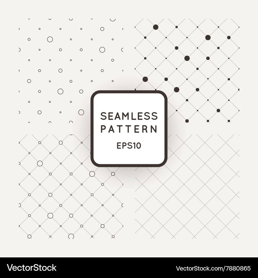 Geometric Mesh Pattern Grid vector image