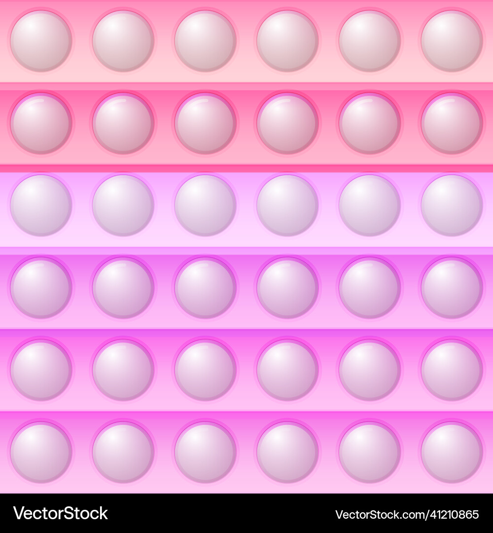 Seamless pattern with trendy game pop it simple Seamless pattern with trendy game pop it simple Vector Image