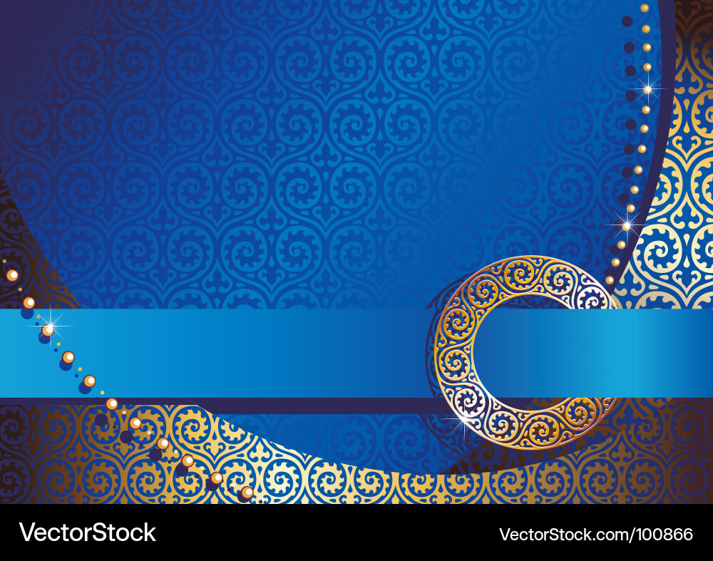 Blue background Royalty Free Vector Image - VectorStock