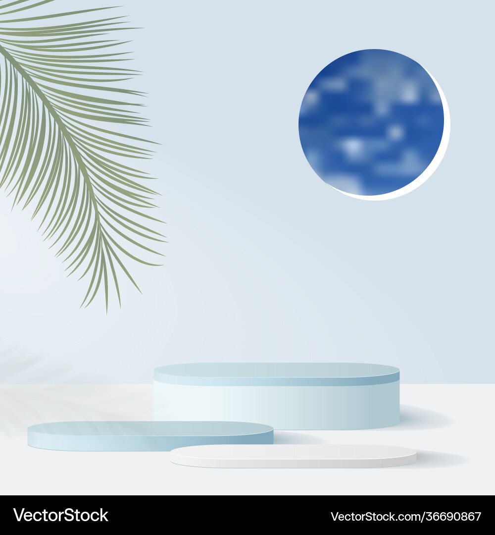 Abstract background with blue color geometric 3d Abstract background with blue color geometric 3d vector image