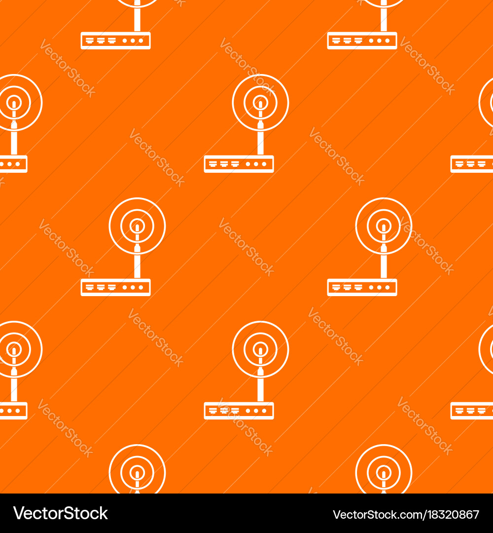 Wifi router pattern seamless vector image