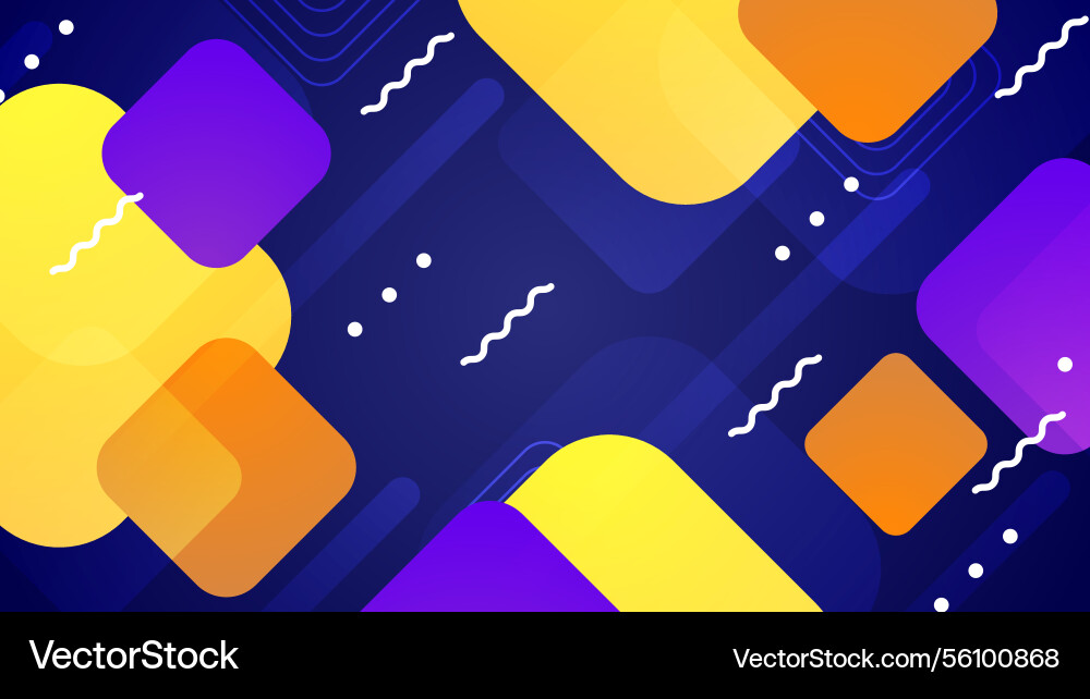 Abstract geometric background with gradient Vector Image