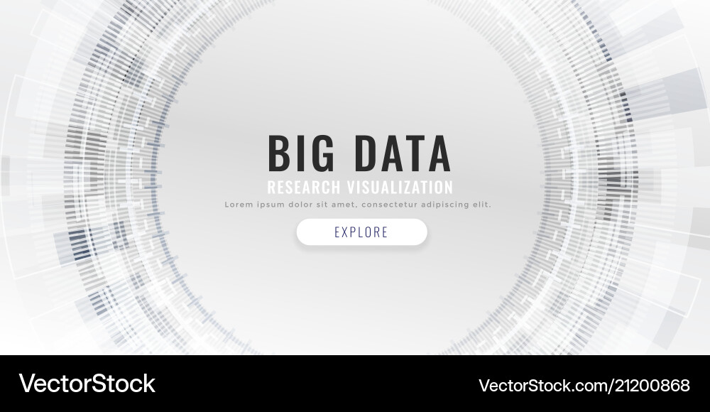 Digital technology background with text space vector image
