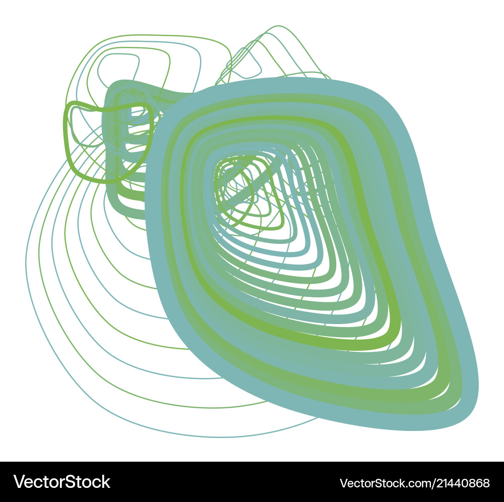 Geometric conceptual background path lines vector image
