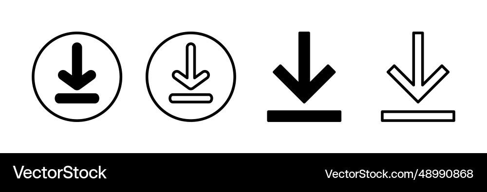 Icon herunterladen Icon herunterladen vektorbild