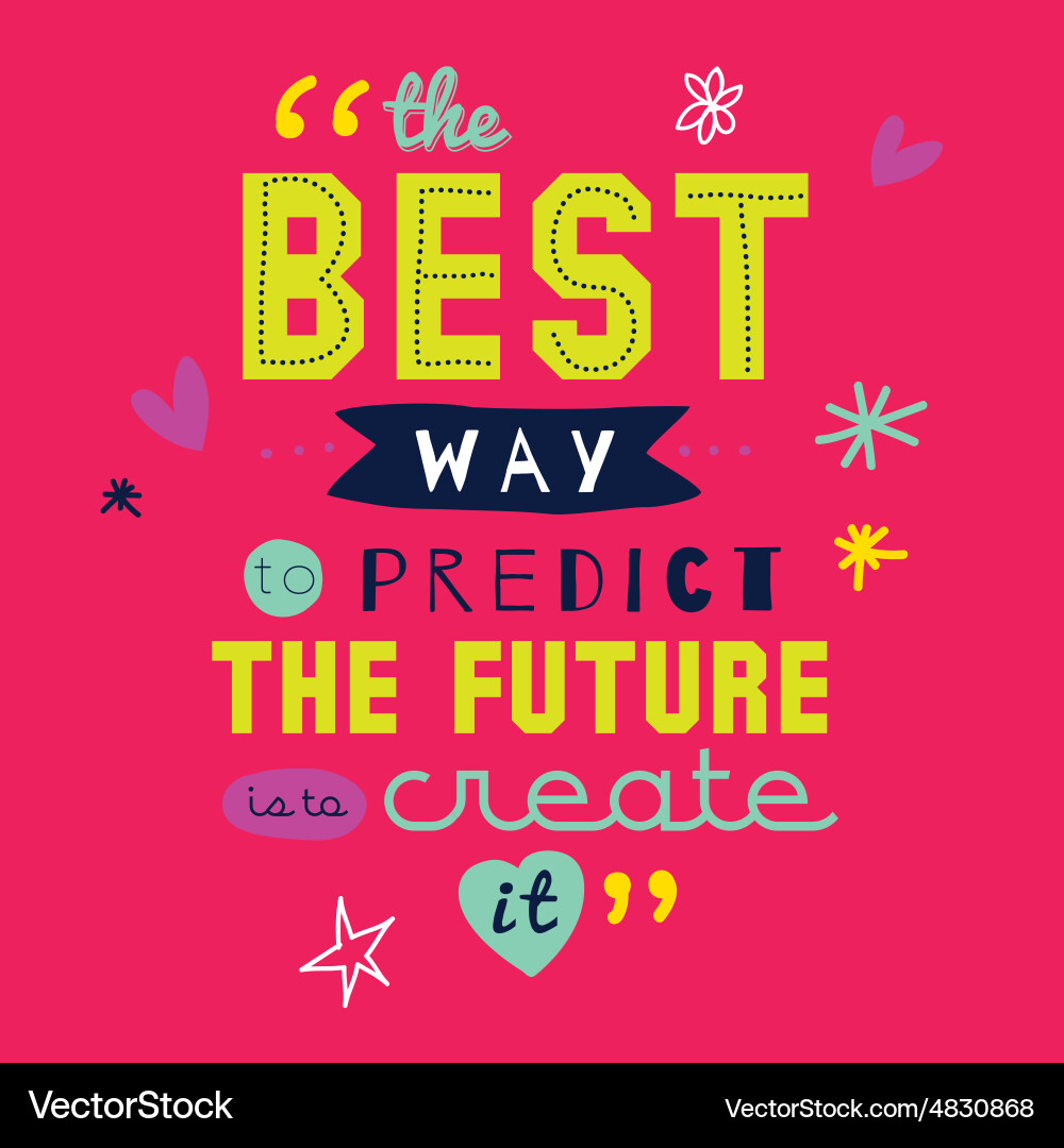 Inspirational and motivational quotes Vector Image