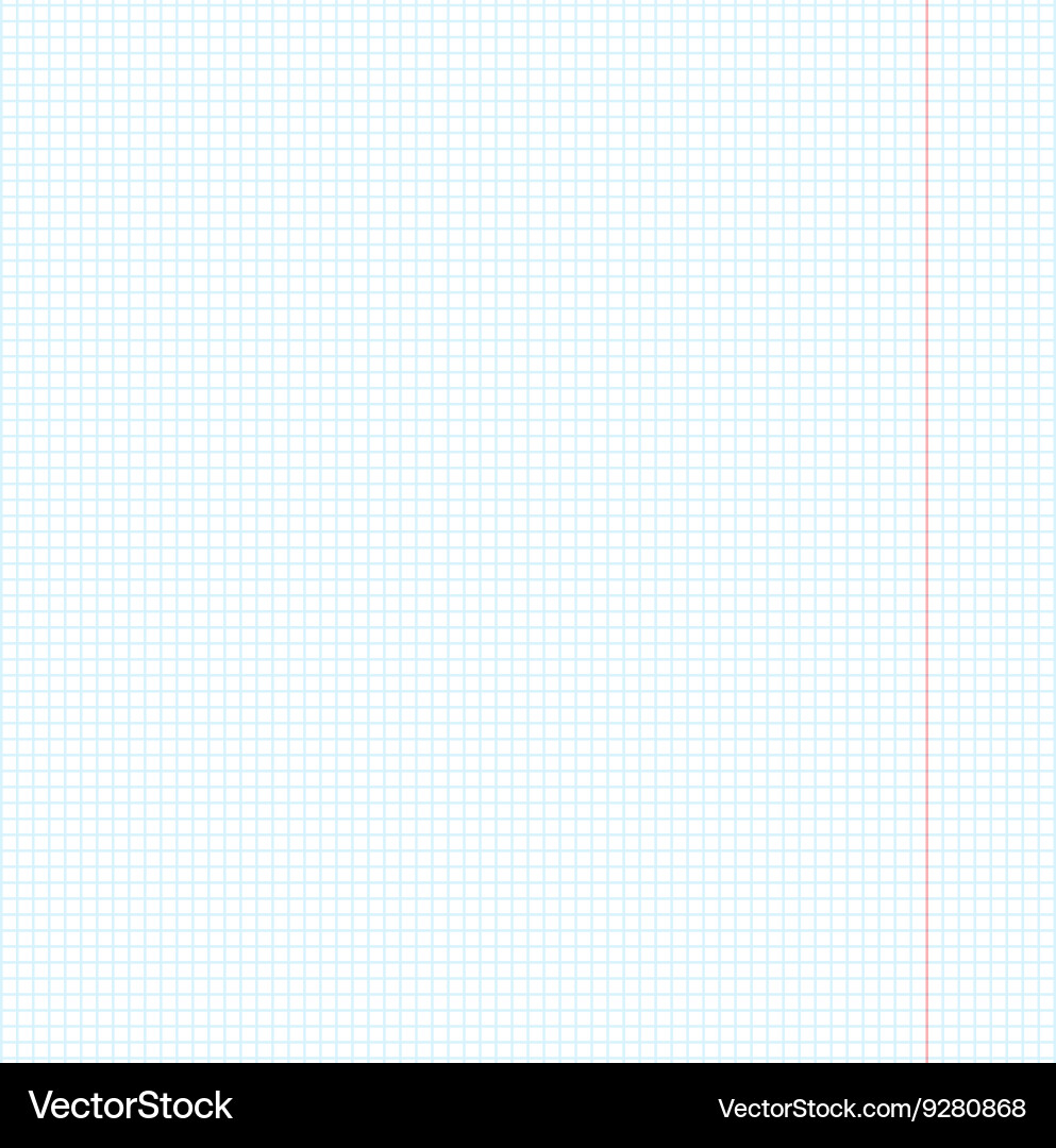 Notebook sheet in the box eps 10 Vector Image