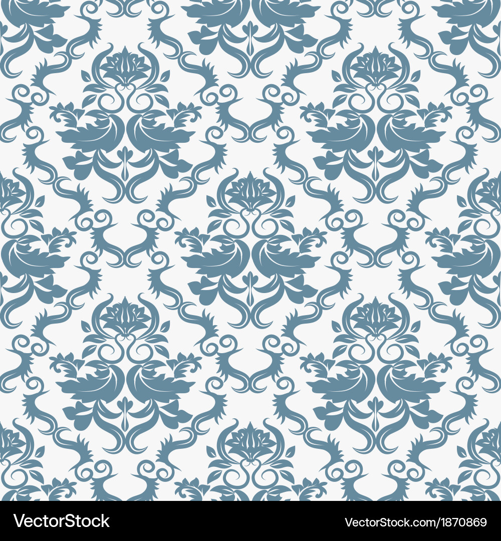 Damask pattern Vector Image