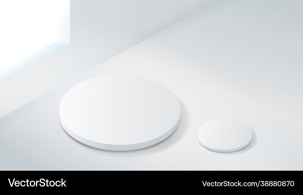 Abstract minimal isometry scene with geometric Abstract minimal isometry scene with geometric vector image