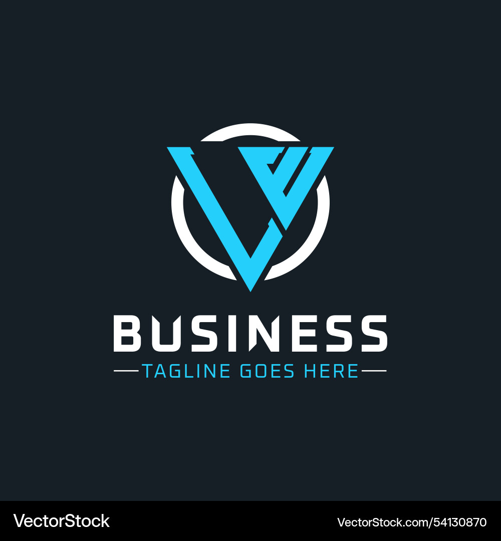 Le monogram modern initials letter logo design Vector Image