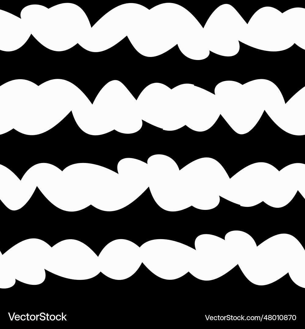 Monochrome sharp stripes seamless pattern Monochrome sharp stripes seamless pattern vector image