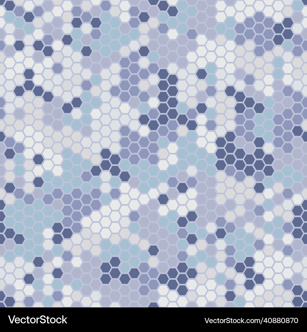 Seamless digital urban police camo texture Vector Image