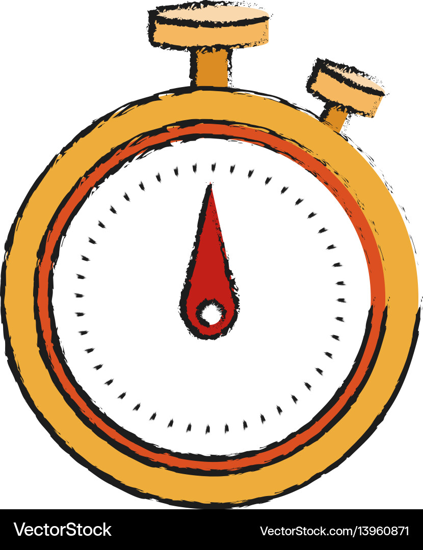 Chronometer device icon Vector Image