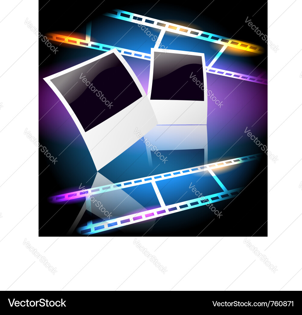 Dynamic Photo Layout Vector Image