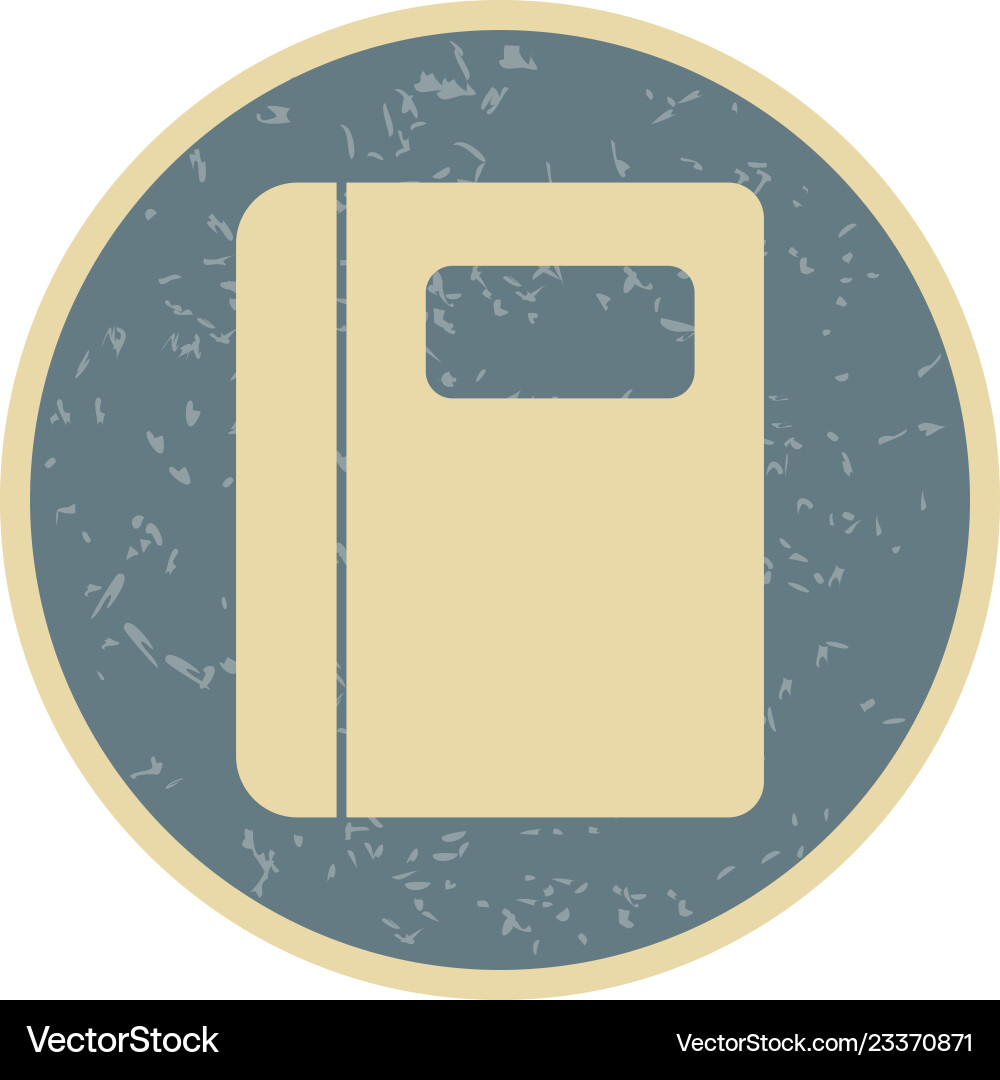 Notebook icon vector image