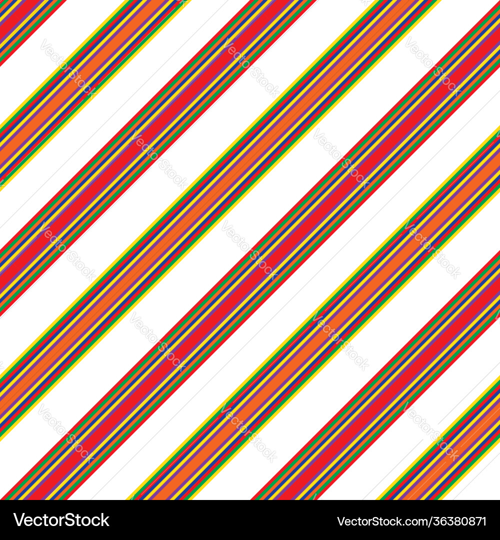 Rainbow stripe seamless pattern background Rainbow stripe seamless pattern background vector image