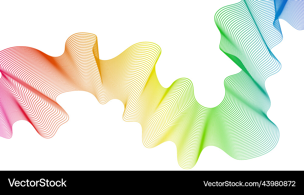 Abstract backdrop with wave gradient lines Abstract backdrop with wave gradient lines vector image