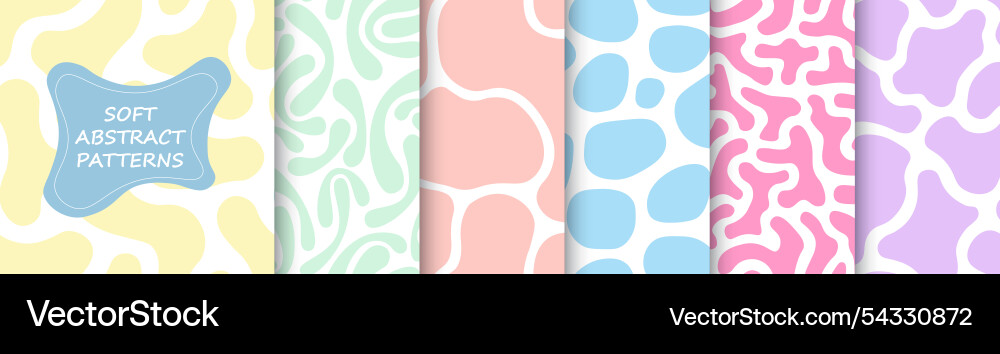 Colorful Abstract Pattern Collection Vector Image