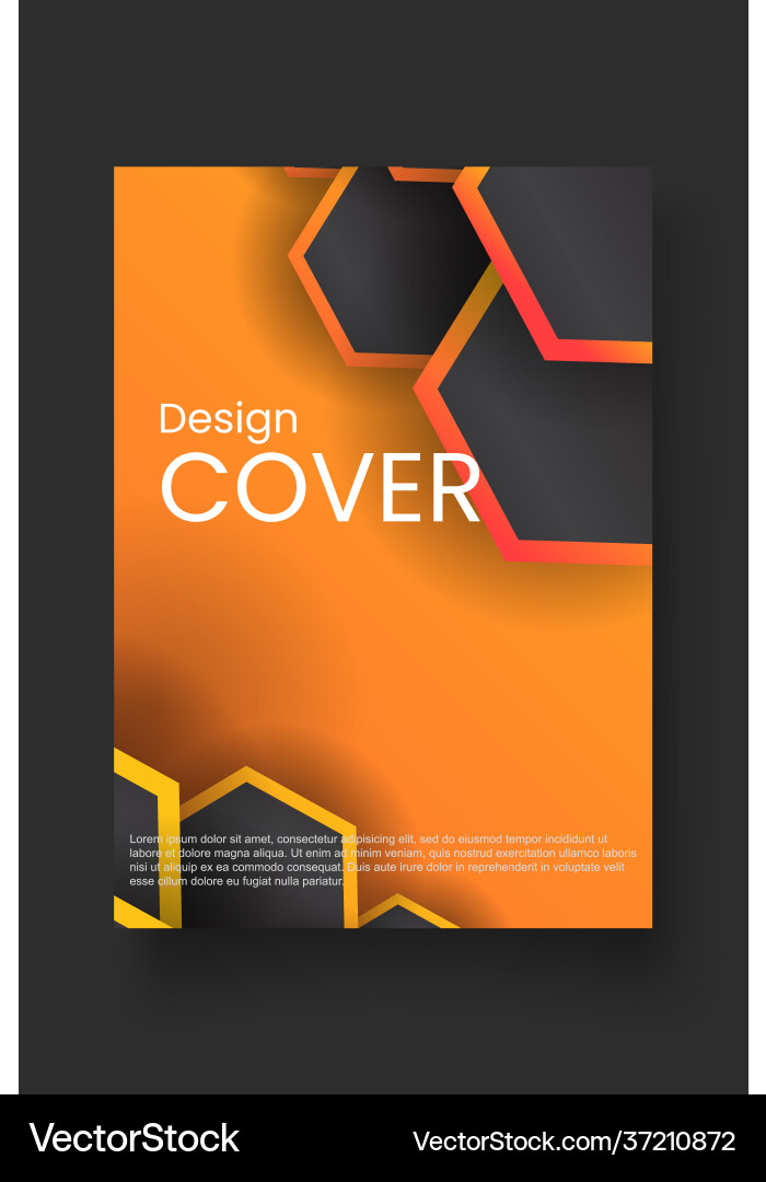 Cover design template with abstract lines modern Cover design template with abstract lines modern vector image