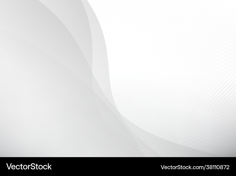 Grey abstract background geometry shine and layer vector image