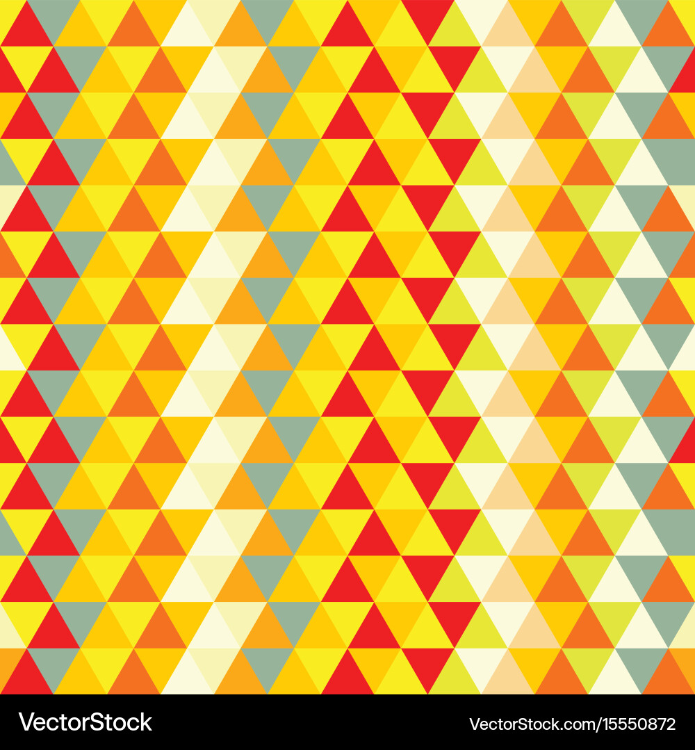 Nice triangle pattern vector image
