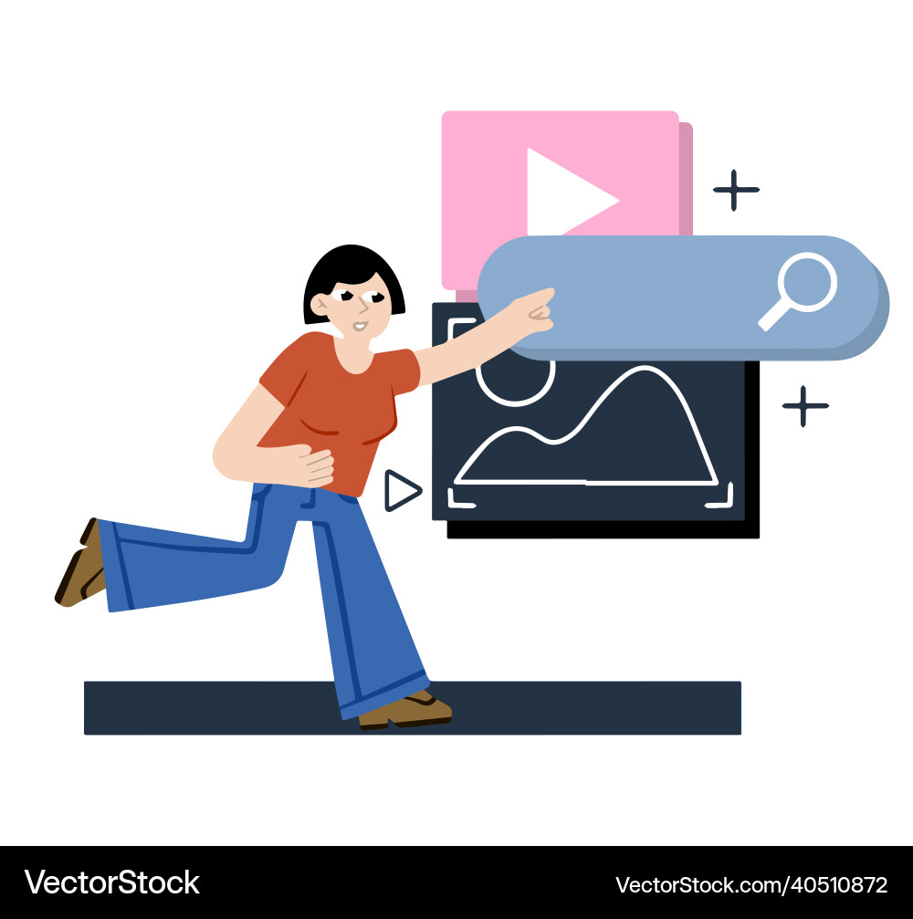 Process of creating and developing website Process of creating and developing website vector image