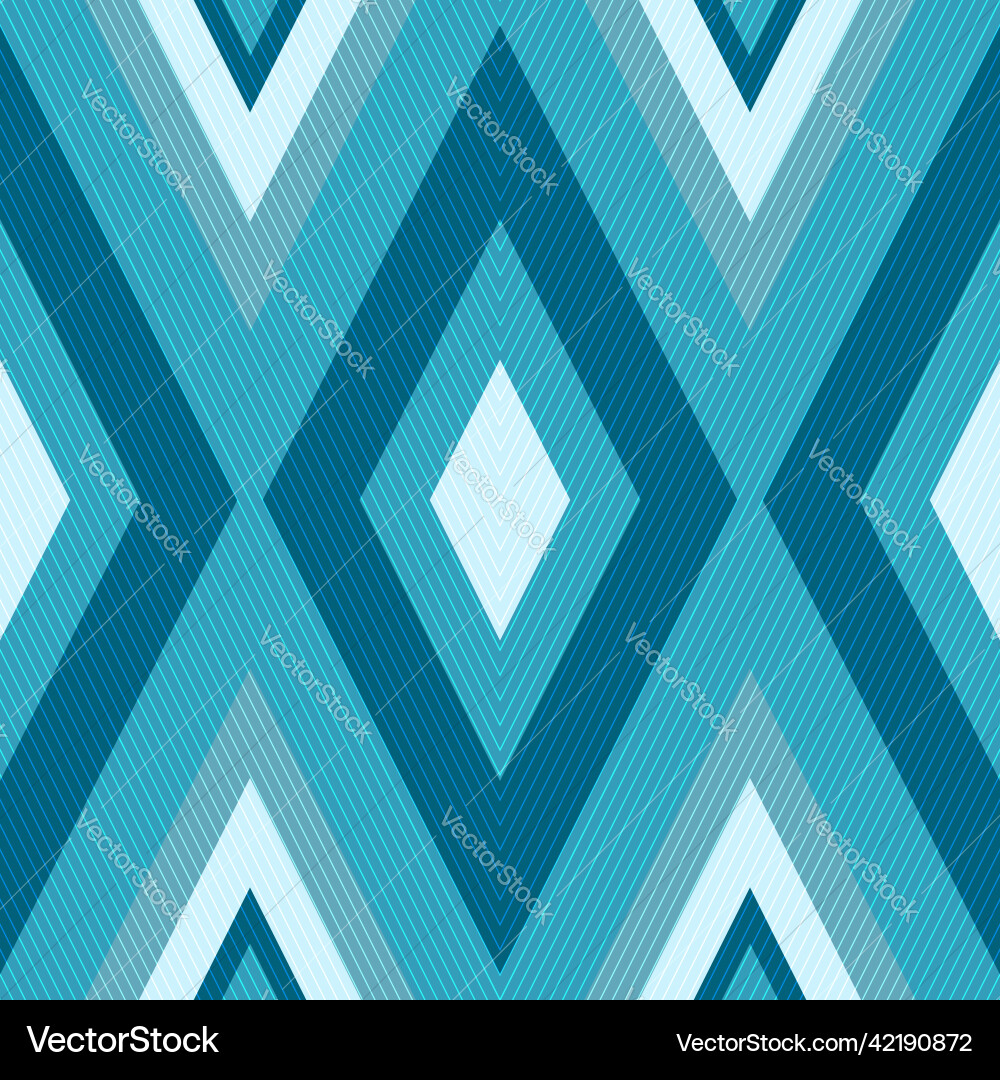 Seamless checkered pattern with rhombus Seamless checkered pattern with rhombus vector image