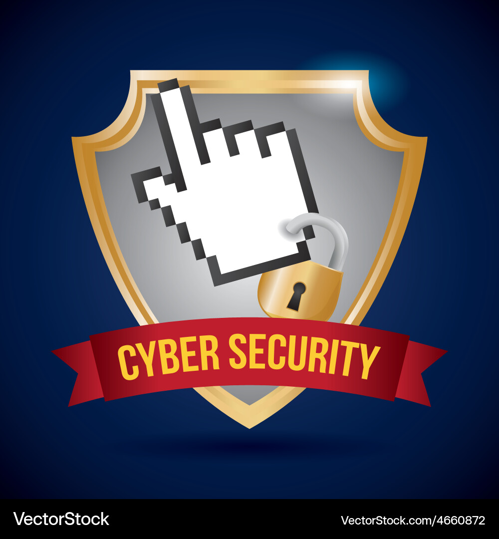 Security system design Vector Image