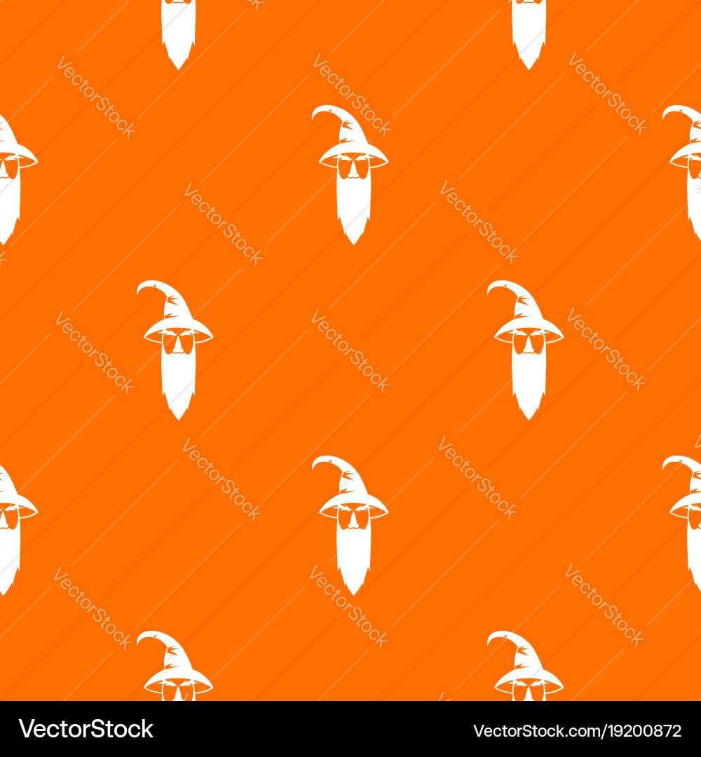 Wizard pattern seamless Vector Image